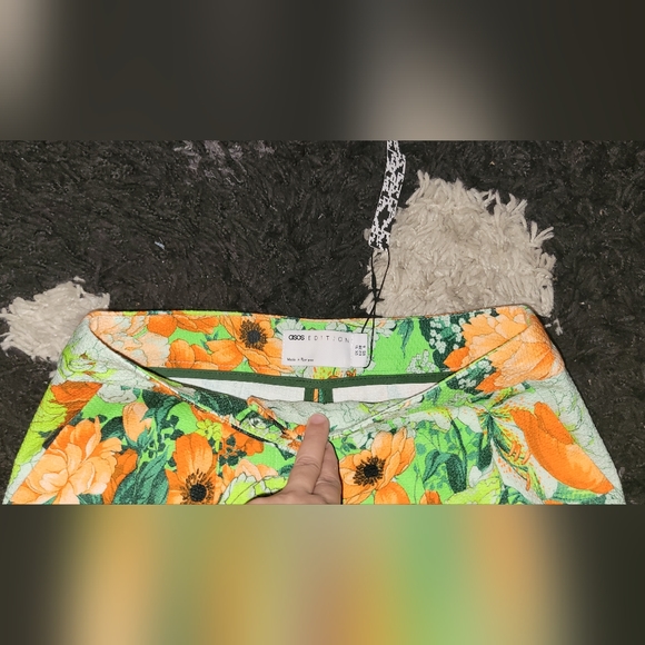 ASOS EDITION tapered floral pants - Picture 9 of 10